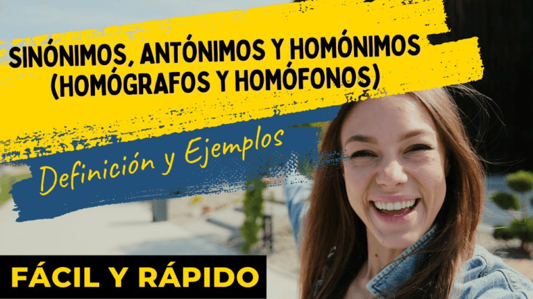 Uso de Sinónimos, Antónimos, Homófonos y Homógrafos Guía IPN