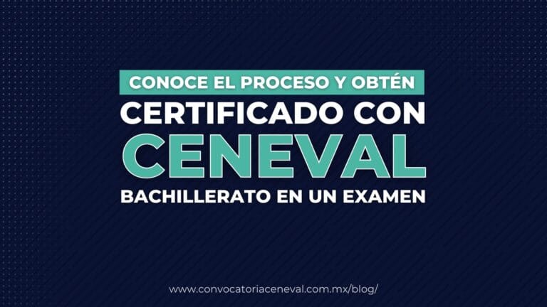 Certificado Ceneval: Tu Pasaporte hacia Nuevas Oportunidades