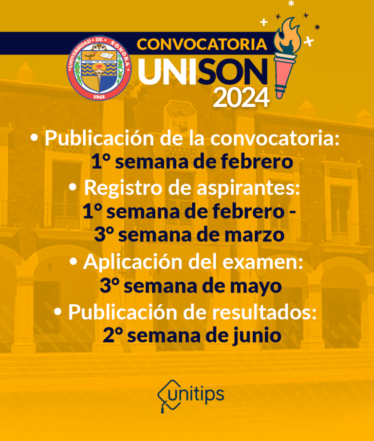 Convocatoria UNISON: Tu Oportunidad de Estudio en 2024