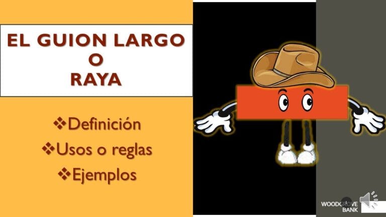 El Guión Largo o Raya: Usos y Reglas en la Escritura