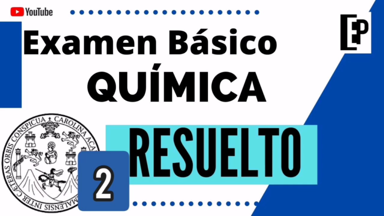 Guía de Examen de Admisión a UNAM Examen de Química