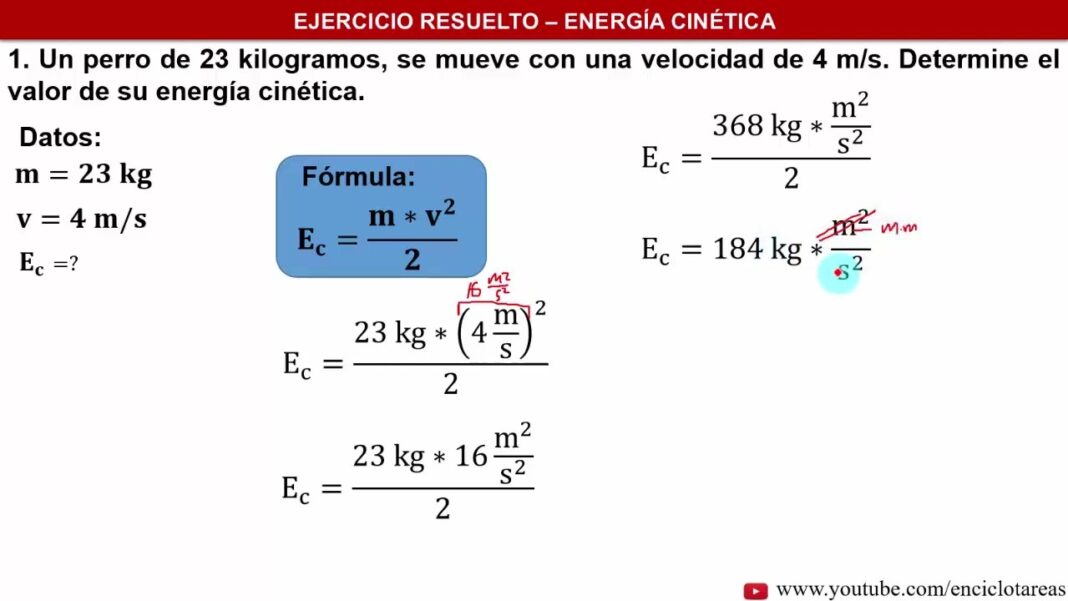 energia-cinetica-ejercicios